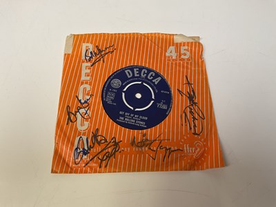 Lot 2112 - THE ROLLING STONES; a 45 RPM 'Get Off of my...
