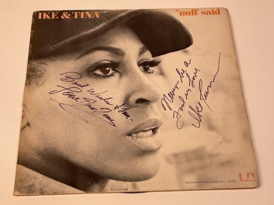 Lot 2119 - IKE & TINA TURNER; 'Nuff said', album with...
