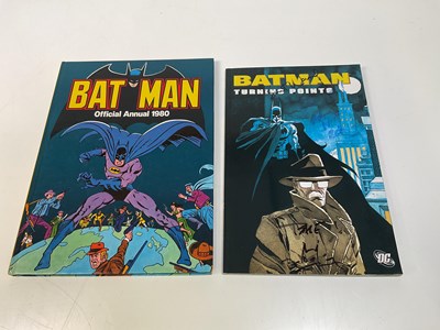 Lot 2310 - BATMAN; Official Annual 1980, signed by Adam...
