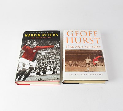 Lot 401 - WORLD CUP 1966; two signed autobiographies,...