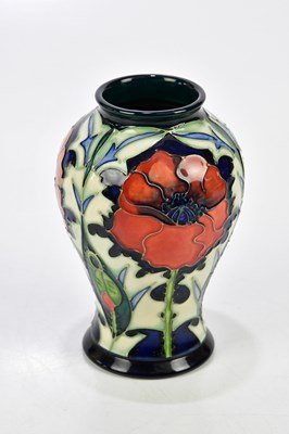 Lot 88 - MOORCROFT; a ginger jar and cover, height 16cm,...