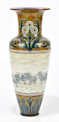 Lot 55 - HANNAH BARLOW FOR DOULTON LAMBETH; a large...