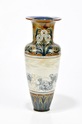 Lot 55 - HANNAH BARLOW FOR DOULTON LAMBETH; a large...