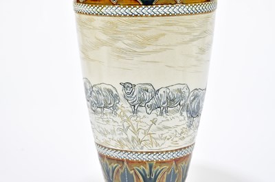 Lot 55 - HANNAH BARLOW FOR DOULTON LAMBETH; a large...