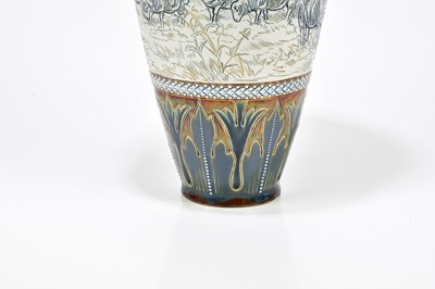 Lot 55 - HANNAH BARLOW FOR DOULTON LAMBETH; a large...