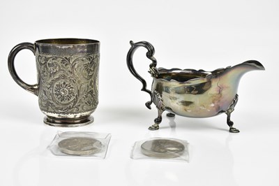 Lot 2141 - WALTER & JOHN BARNARD; a Victorian hallmarked...