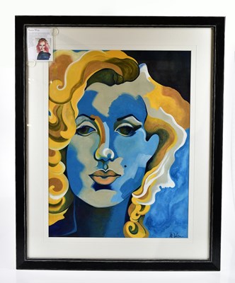 Lot 225 - KAREN WISE (born 1957); gouache and acrylic,...