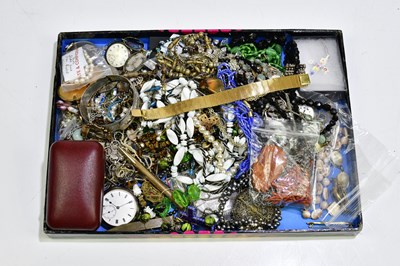 Lot 2158 - A quantity of costume jewellery to include...