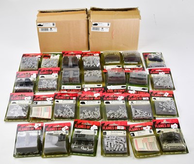 Lot 1105 - A small quantity of Flames of War models.