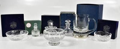 Lot 1571 - STUART CRYSTAL; a small quantity of cut glass...