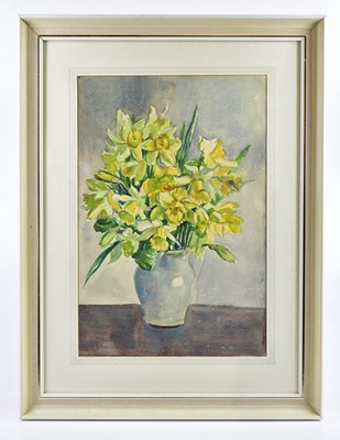Lot 157 - MARCELLA SMITH; watercolour, still life of...