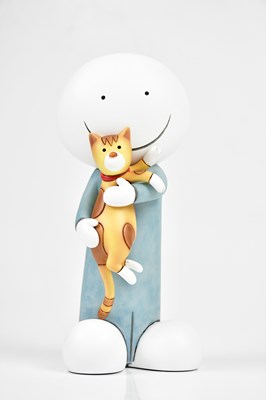 Lot 409 - DOUG HYDE; a resin figure, 'Perfect Pals...