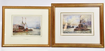 Lot 290 - FRANK W. SCARBOROUGH; two watercolours,...