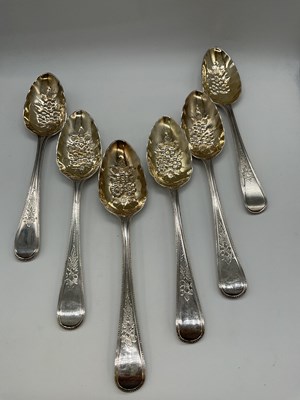 Lot 1018 - SMITH & FEARN; a set of six George III...