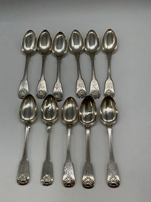 Lot 1046 - JOHN WALTON; a set of eleven George III...