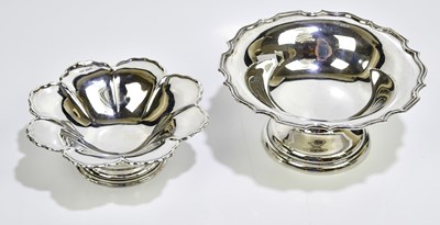 Lot 2142 - WALKER & HALL; a George V hallmarked silver...
