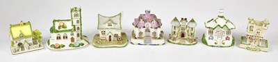 Lot 1455 - COALPORT; a group of six houses and cottages...
