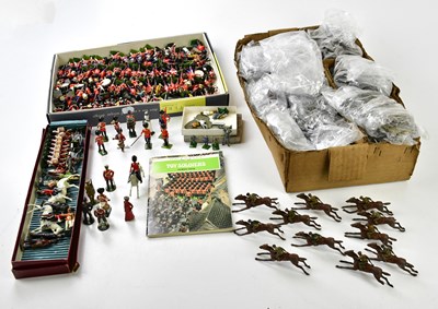 Lot 4374 - An extensive collection of lead soldiers,...