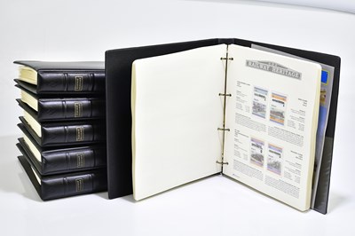 Lot 1611 - Six volumes of railway heritage and other...