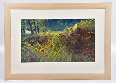 Lot 248 - P.E. PENROSE; gouache, 'Undergrowth', signed...