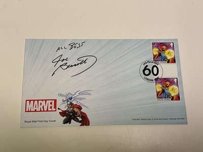 Lot 2199 - MARVEL; a first day cover bearing the...