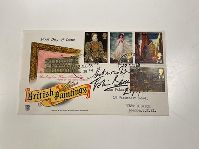 Lot 2240 - FRANCIS BACON; a first day cover postmark 1968,...
