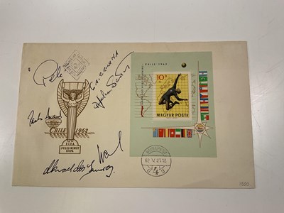 Lot 2326 - BRAZIL WORLD CUP WINNER 1962; a first day...