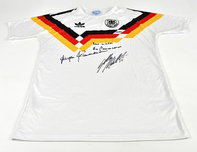 Lot 1338 - GERMANY; a signed 1990 retro-style, signed to...