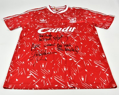 Lot 1344 - LIVERPOOL; a 1990 Candy retro-style shirt,...