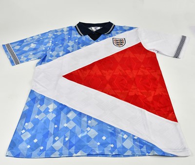 Lot 1371 - PAUL GASCOIGNE (GAZZA); a signed 1990 mash up...