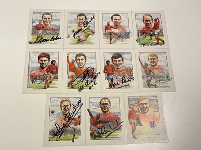 Lot 2345 - ENGLAND WORLD CUP WINNERS 1966; a series of...