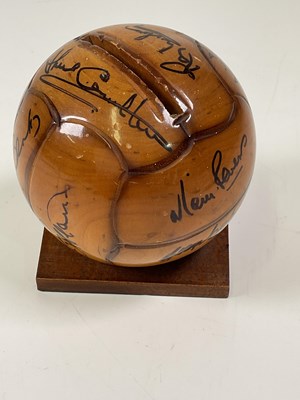 Lot 2346 - ENGLAND WORLD CUP WINNERS 1966; a money box in...