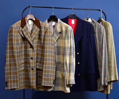 Lot 996 - DAKS, SIMPSONS PICADILLY; a navy blue double...