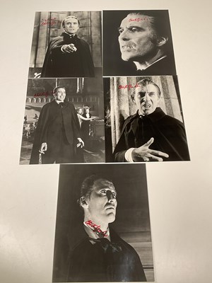 Lot 2141 - DRACULA; a set of five black and white...