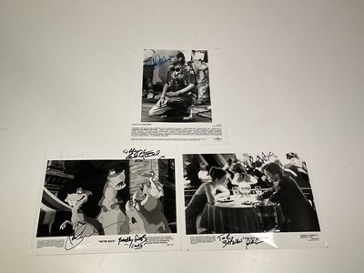 Lot 2178 - Three black and white promotional photographs...