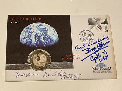 Lot 2228 - APOLLO 11; a Millenium 2000 first day cover...