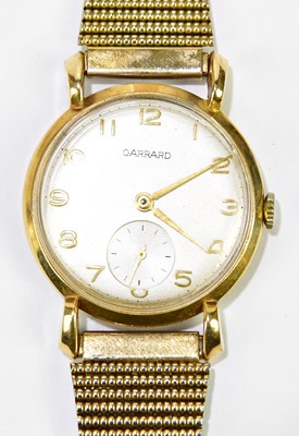Lot 2921 - GARRARD; a vintage gentleman's 9ct yellow gold...