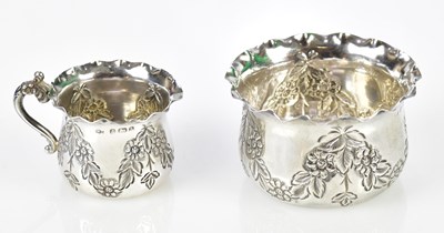 Lot 2120 - WILLIAM DEVENPORT; a Victorian hallmarked...