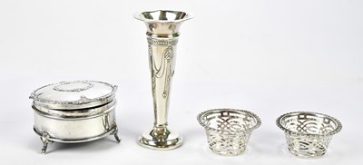 Lot 2567 - MAPPIN & WEBB; a George V hallmarked silver...