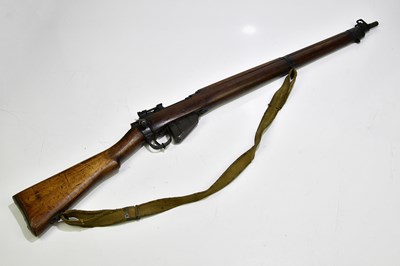 Lot 563 - LEE ENFIELD; a deactivated .303 no.4 bolt...