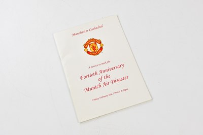 Lot 1243 - A copy of the anniversary service for the...