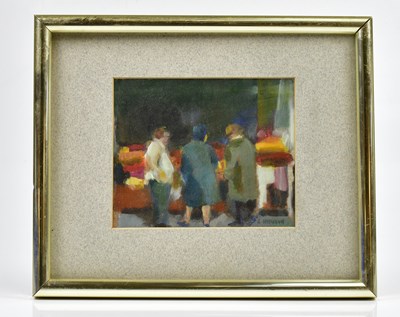 Lot 183 - Ghislaine Howard (Born 1953-) 'Salford Market'...