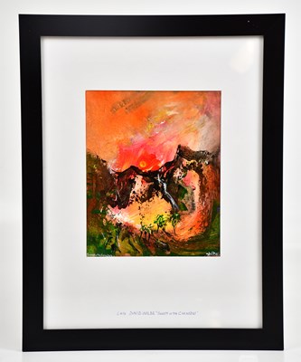 Lot 241 - DAVID WILDE (1913-1974); acrylic on board,...
