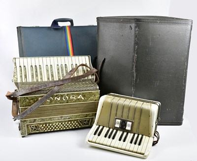 Lot 1167 - Four vintage piano accordions including a...