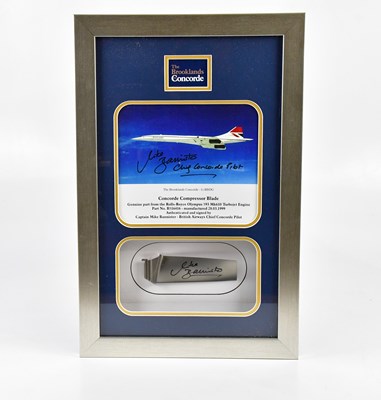Lot 470 - CONCORDE INTEREST; The Brooklands Concorde...