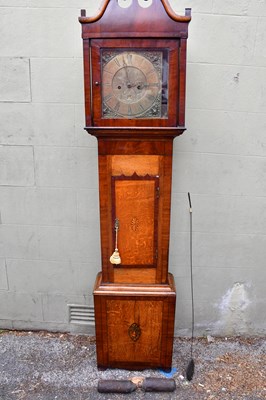 Lot 2281 - A early to mid 19th century oak and mahogany...