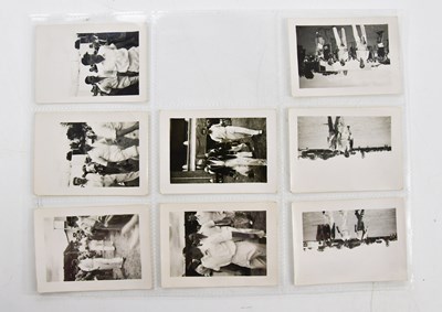 Lot 1400 - Eight small original black and white...