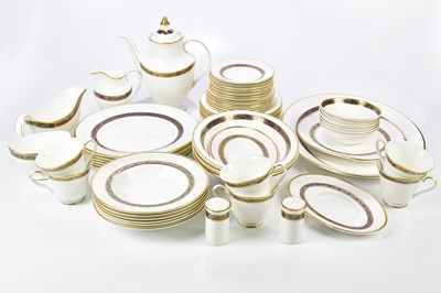 Lot 2231 - ROYAL DOULTON; a fifty-five piece part tea and...
