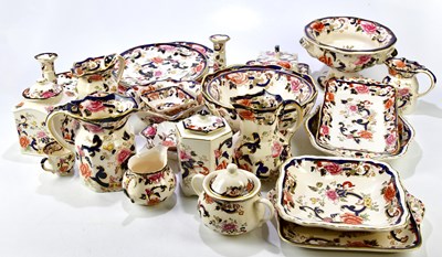 Lot 2015 - MASONS; an extensive collection of Ironstone...