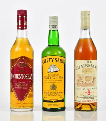 Lot 4045 - WHISKY; three bottles comprising The Chairmans...